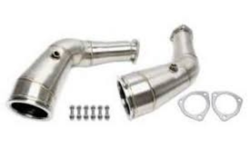 audi rs6 c8 downpipes catless and catted