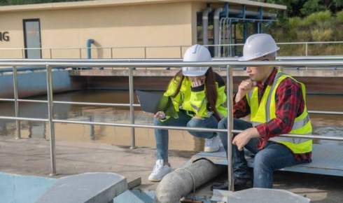 water treatment system installation